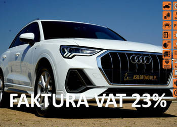 Audi Q3 S-LINE skóra FUL LED parktonik NAWI alusy zawieszenie ADC pelna el…