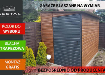 Garaż Blaszany , Wiatka Ogrodowa , Schowek, Magazyn - ESSTAL