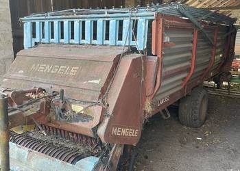 Przyczepa samozbierająca do sianokiszonki Mengele Law-350