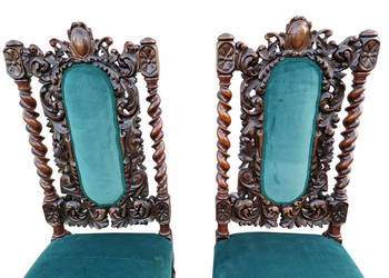 KRZESŁA RZEŹBIONE UNIKATY