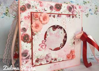 ALBUM SCRAPBOOKING FOTO- walentynki, ślub, rocznica, urodzin
