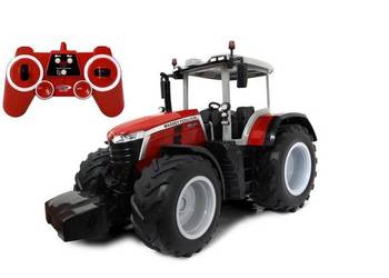 Ciągnik Massey Ferguson zdalnie sterowany 8S.285 1:16 – Jamara JA405301