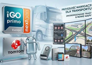 IGO Primo Truck na Tablet i Telefon Nawigacja GPS. TomTom, Sygic Truck.