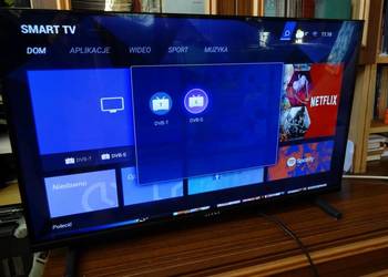 Sprzedam telewizor "Kiano Elegance 32" (LED/32''/DVBT2/SAT) - brak pilota