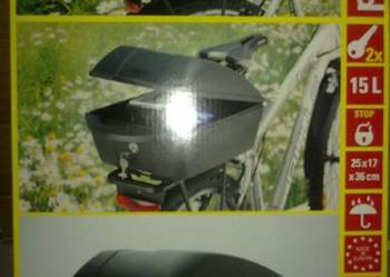KUFEREK WALIZKA NA BAGAŻNIK ROWEROWY 15L.+gratis