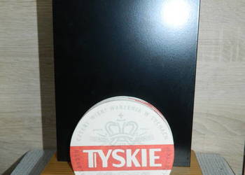 TYSKIE stojak na podkładki z tablicą