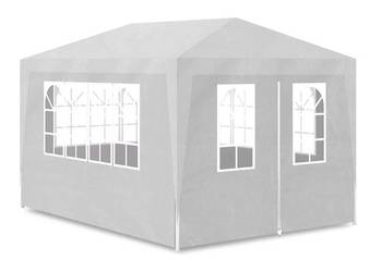 vidaXL Namiot imprezowy, 3 x 4 m, biały (SKU:90334)