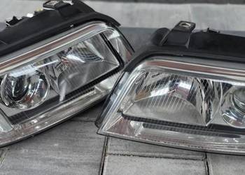 Reflektory lampy Audi A4 B5 lift H7 Valeo zregenerowane