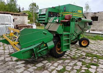 Kombajn zbożowy Volvo 1110 Overum Aktiv heder 2.20 sprowadzony mało używany