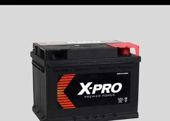 Akumulator X-PRO 55Ah 480A EN KOŁOBRZESKA 48E DOWÓZ GRATIS