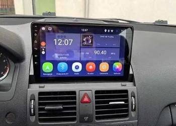 Radio Android 13 Mercedes klasa C W204 S204 gps wifi bluetooth