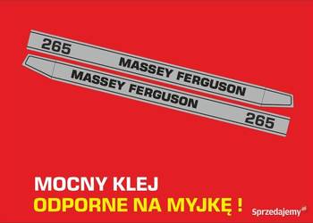 naklejki massey ferguson 265