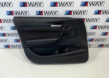 BMW F20 BOCZEK TAPICERKA DRZWI LEWY PRZÓD ANTRACYT 7274499
