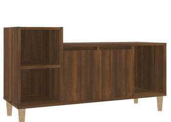 Szafka pod telewizor brązowy dąb 100x35x55 cm WM-821179