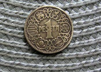 Hiszpania 1 Peseta 1944r
