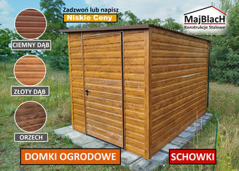 Wiatka Ogrodowa - Garaż Blaszany - Schowek na Narzędzia  - Maj-BlacH