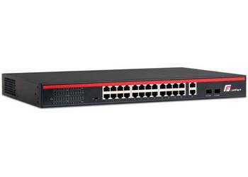 SWITCH POE GETFORT 24FE+2GE+2SFP 250W - Wysoka moc i wydajność