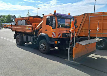MAN 18.280 MAN 18.280 4x4 / Wywrotka MEILLER + HDS Palfinger PK10501 Solar…