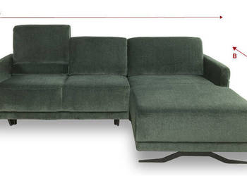 *Ekskluzywny,modułowy narożnik VERO IBISCO-"od ręki"