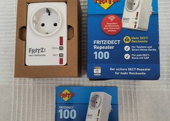 FRITZ!DECT REPEATER 100 - wzmacniacz sieci DECT telefonów i Smart Home