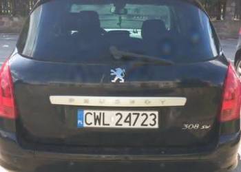 Peugeot 308 SW 2009 | Panorama | Nowe Turbo | Uszkodzony s