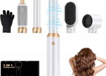SUSZARKA DO WŁOSÓW DO STYLIZACJI ZESTAW 5W1 800W WT-638 BIAŁY