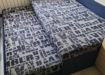 Łóżko(tapczan) wysuwany z pojemnikiem na pościel