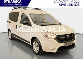 Dacia Dokker VAT 23% Laureate 1.5dCi 95KM M6 2020 r., salon PL, HAK, bag. …