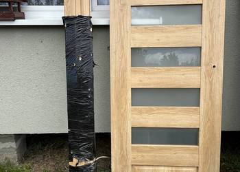 Drzwi lewe różne 80cm plus ościeżnice