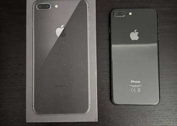 iPhone 8 Plus 64GB Space Grey | Nowa bateria 100% | Stan BDB | Pudełko