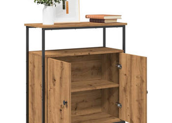 Szafka dąb artisan 70x30x80 cm materiał drewnopochodny WM-857473