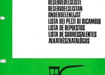 Katalog części Claas JAGUAR 70 SF