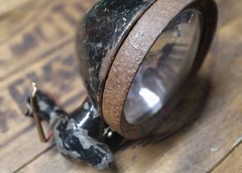 Lampa szperacz Milicja Warszawa PRL Syrena