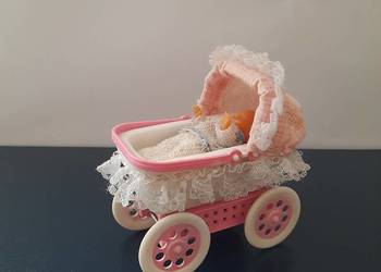 Wózek Barbie Mattel 2000 #wózekdlalalek #lalki #miniatury