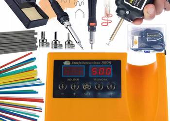 Stacja Lutownicza 2w1 Rosfix OH660 | 660W, Zszywacz 100W, 400 zszywek