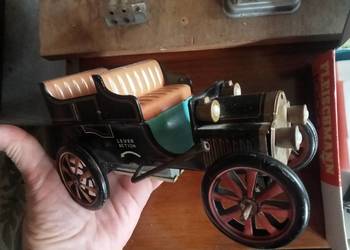 Auto weteran samochód blaszany zabawka Modern Toys Japan napęd na sprezynę