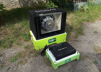 Tuba Skrzynia Basowa Subwoofer Wzmacniacz CRUNCH SIGNAT 500RMS 2200W