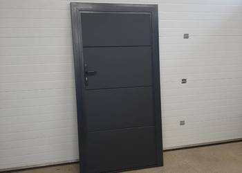 Aluminiowe drzwi boczne Zewnętrzne Ocieplane