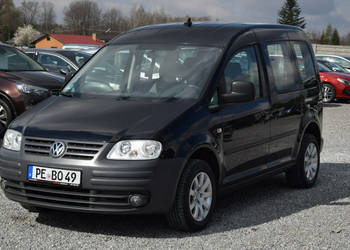 Volkswagen Caddy 1.9 TDI Navi/ Klima/ 5-Osobowy/ 2 KPL KÓŁ/ Pdc/ Sprowadzo…