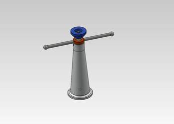 TANIO! Podnośnik śrubowy, przekładnia zębata, 3D CAD