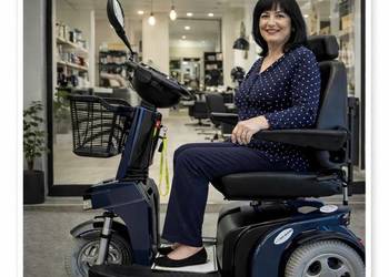 PROMOCJA Skuter inwalidzki pojazd elektryczny DLA SENIORA sklep FV