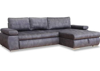 Nowość * Nowoczesny, ultra wygodny narożnik Sun z wielkim spaniem 160x230