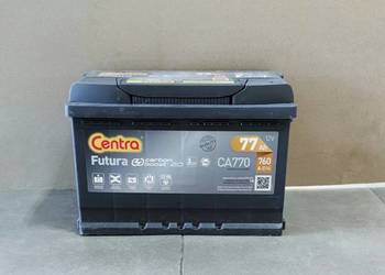 Akumulator Centra FUTURA 77Ah 760A PRAWY PLUS