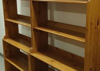 Regaly IKEA LEKSVIK - HEMNES - drewno - komoda - szafa