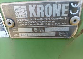Sprzedam  elementy kosiarki rotacyjnej KRONE