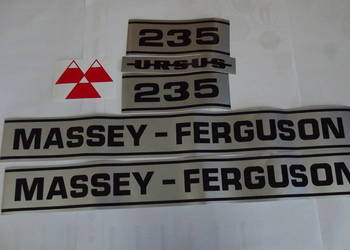 Emblematy maski silnika MF 235 KOMPLET