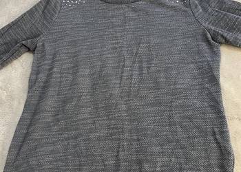 Sweter / bluzka z rękawem 3/4 z diamencikami