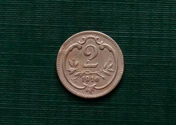 AUSTRIA - 2 halerze, 1910r