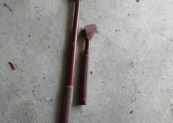 Przewód wysiewający, metalowy, mocowanie długie