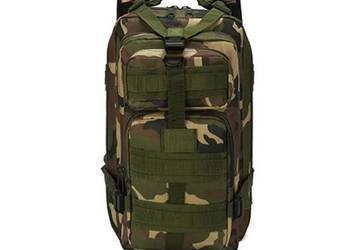 Plecak wojskowy taktyczny, turystyczny 30L, Jungle Camouflage